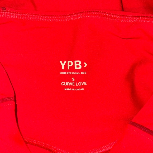 YPB Abercrombie & Fitch Red Sculpt Lux 7/8 Leggings Curve Love Size‎ Small - Picture 6 of 6